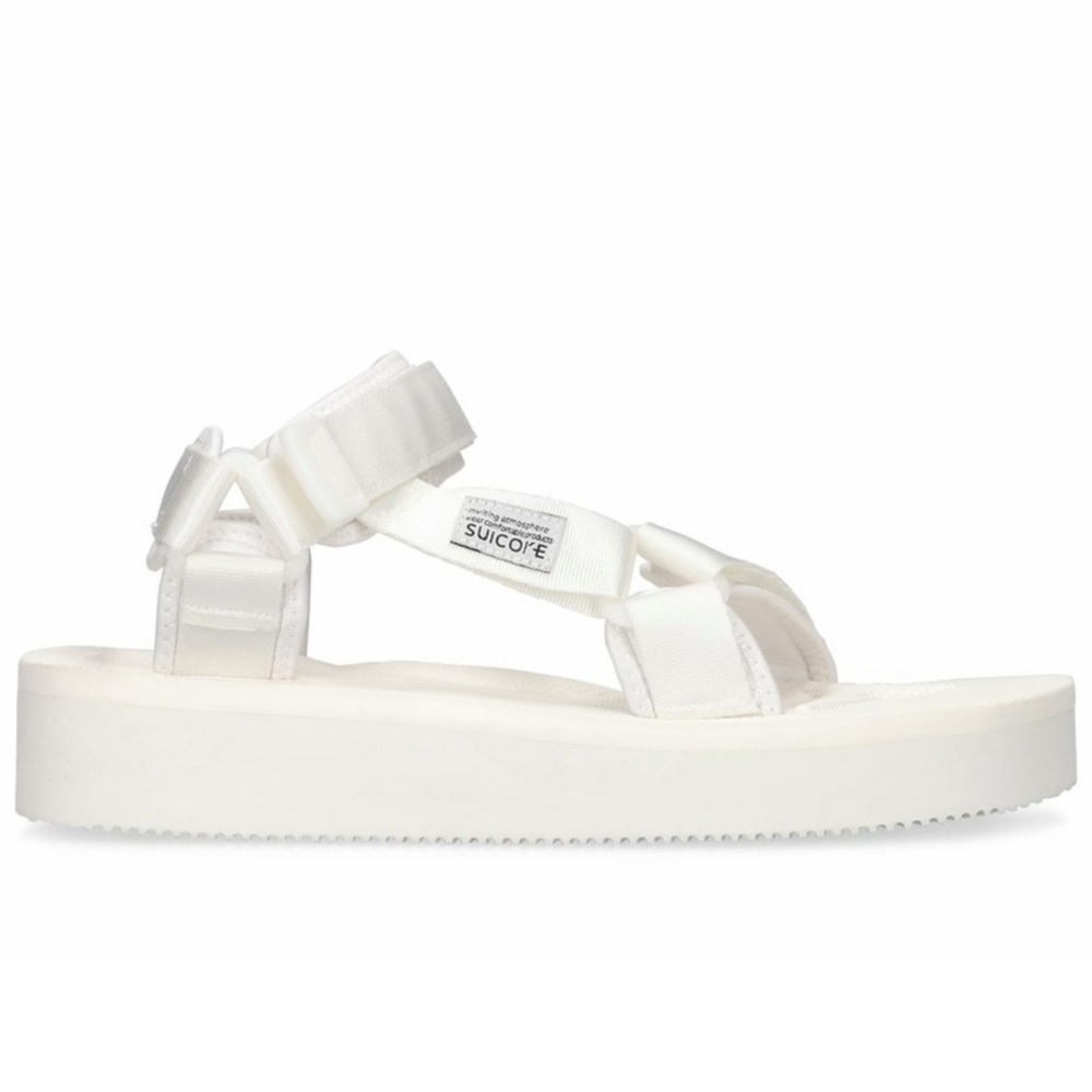 Suicoke White Sandals